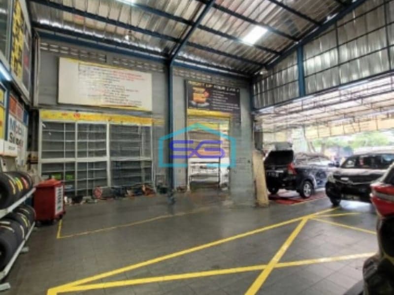 Dijual Ruang Usaha Ex Bengkel Lokasi Pinggir Jalan Raya si Ciater Tangerang LT 368m2