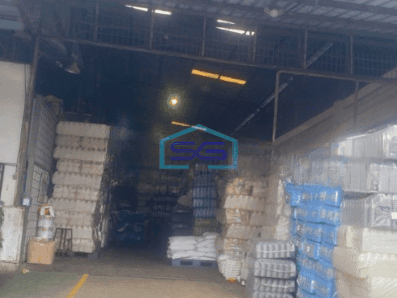 Dijual Gudang Luas Bangunan 3990 m² Eks Pabrik Plastik di Cikupa Tangerang