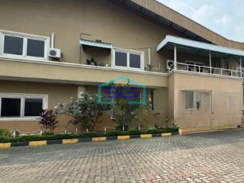 Dijual Gudang Luas Bangunan 4500 m²  Lokasi Cikupa Tangerang