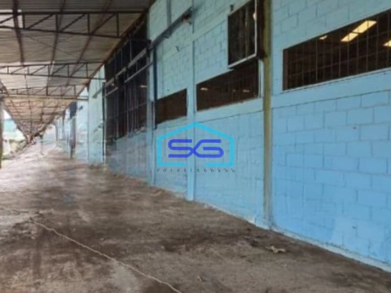 Disewakan Gudang Luas Bangunan  8530 m² Lokasi Bebas Banjir di Cikande Serang