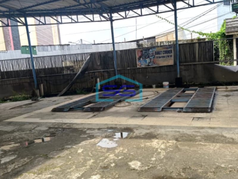 Dijual Tanah Bonus Bangunan di Pinggir Jalan Srijaya Negara Bukit Palembang LT 1220m2