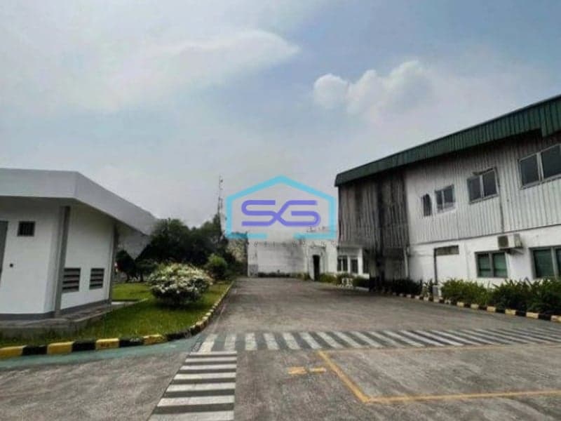 Dijual Pabrik Kawasan Industri Jababeka Cikarang Bekasi Luas Tanah 20000m2 Dekat Tol