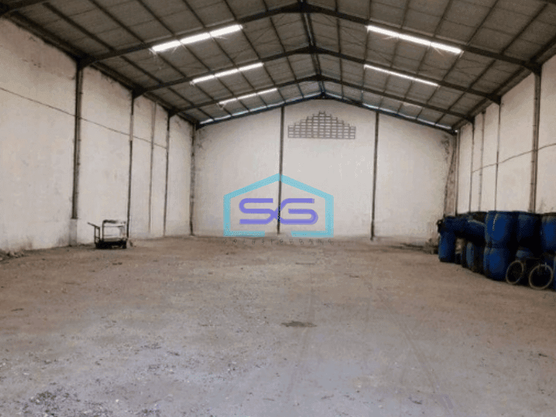 Dijual Gudang Akses Containe 40 Feet Luas Bangunan  2012 m² di Sepatan Tangerang