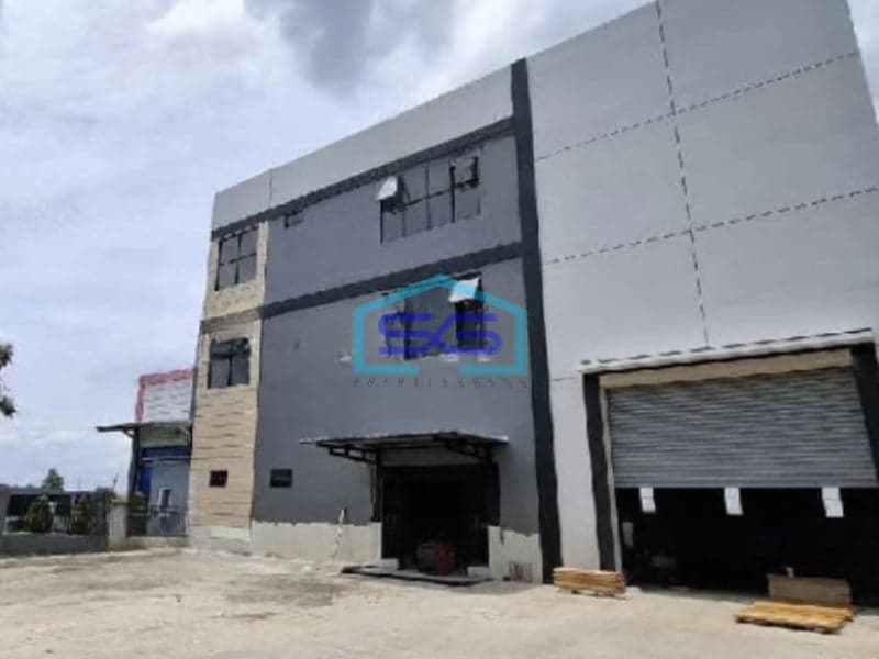 Disewakan Gudang Baru Kawasan Industri Delta Silicon Cikarang Bekasi Luas Bangunan 1128m2