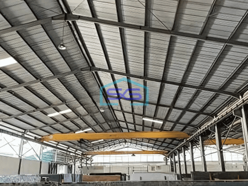 Dijual Gudang Murah Siap Huni di Taman Tekno BSD City Tangerang Selatan