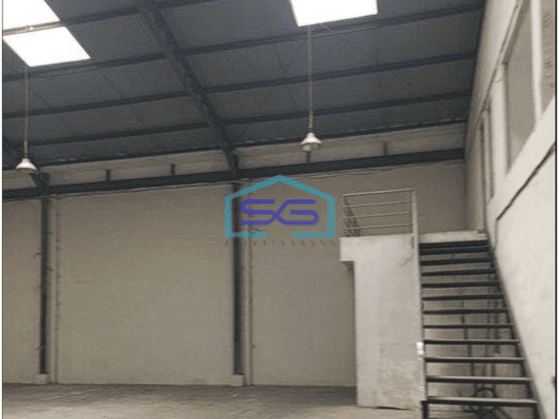Dijual gudang besar muat container 40 feet di Jatake