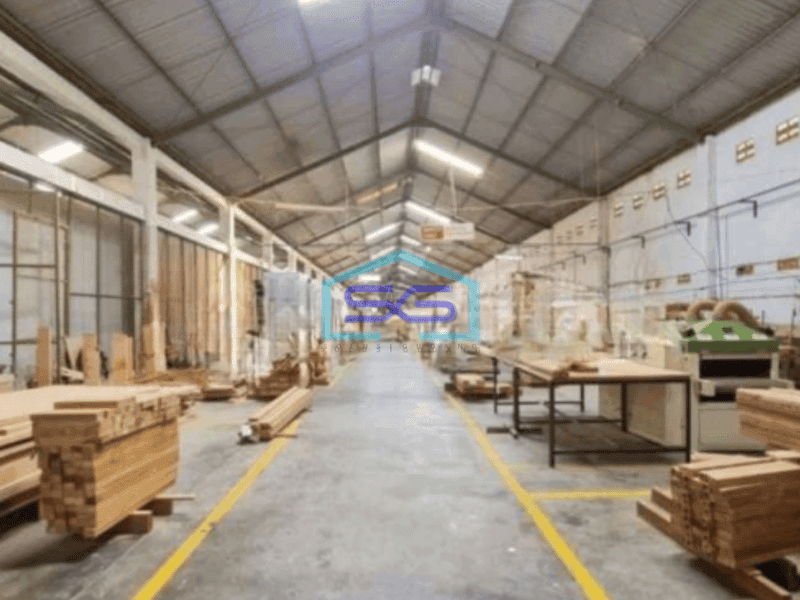 Disewakan gudang zona industri lokasi Gatak Sukoharjo luas 6735m