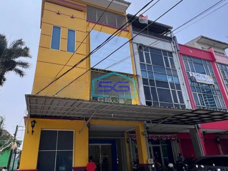 Dijual Ruko Hoek Strategis Hadap Jalan Boulevard Di Jl. Chairil Anwar Bekasi LB 378m2