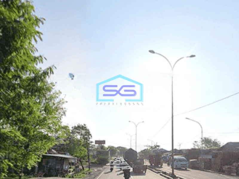 Disewakan Tanah Luas 2609m2 Strategis Pinggir Jalan Raya Pisangan Bekasi