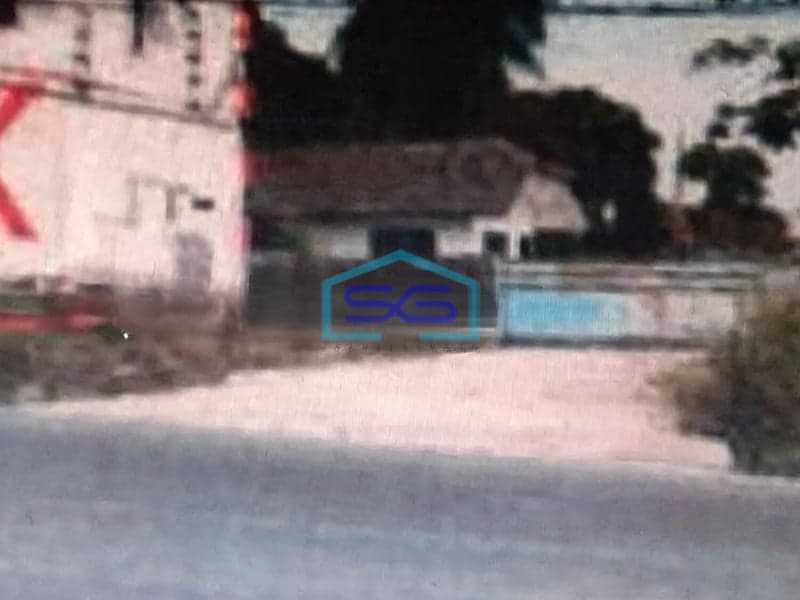 Dijual Gudang ex Pabrik Lokasi Strategis Dipinggir Jalan Raya Bogor LT 8280m2