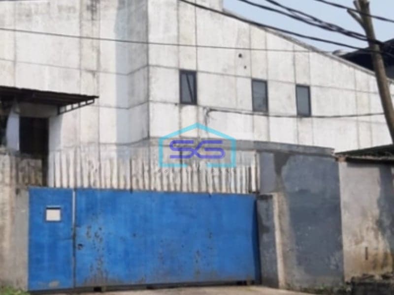 Dijual Gudang Luas Tanah 1715 m2 Lokasi Bebas Banjir di Tangerang