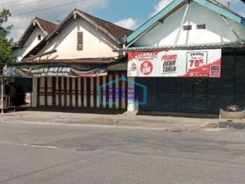 Dijual Ruko Pinggir Jalan Raya Klaten LT 650m2