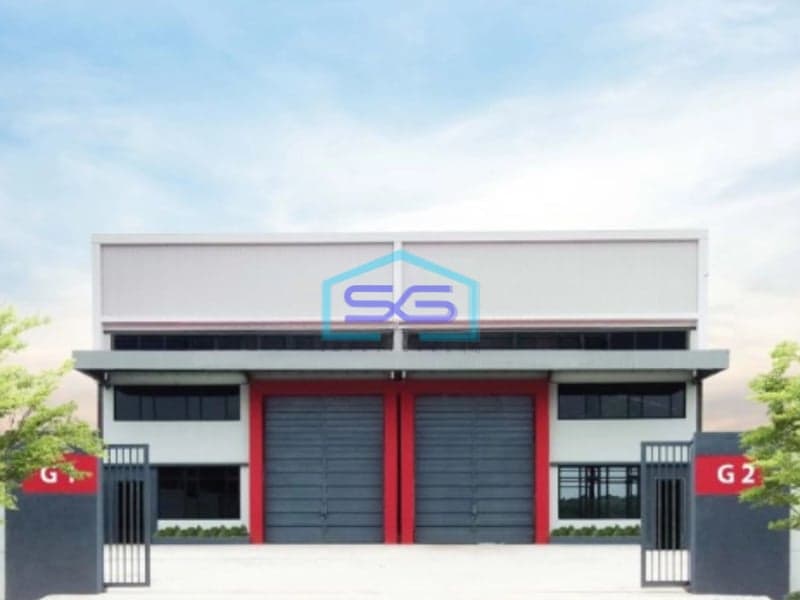 Dijual Gudang + Kantor 2 Lantai Dekat Bandara Salembaran Tangerang