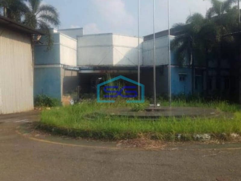 Dijual Gudang ex Kontruksi Baja Luas Bangunan 5000m2 di Kosambi Klari Karawang