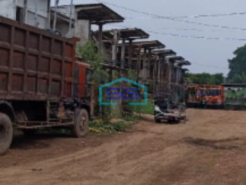 Dijual Tanah Kavling dan Rangka Gudang di Bantar Gebang Bekasi Luas Tanah 26110m2