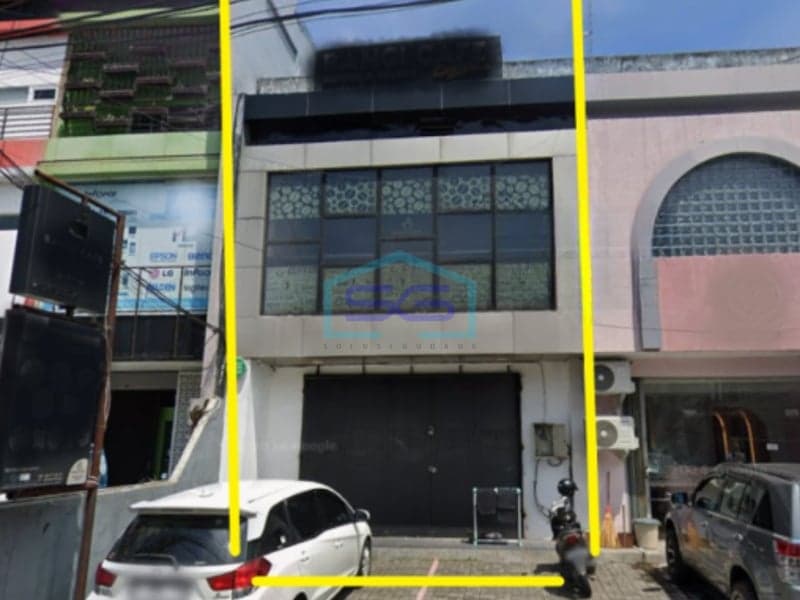Disewakan Ruko 2 Lantai di Demangan Baru, Catur Tunggal Depok Sleman Yogyakarta LB 230m2