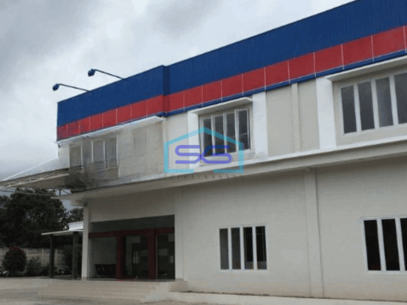Dijual Gudang Ada Kantor Luas Bangunan  1176 m² di Serang
