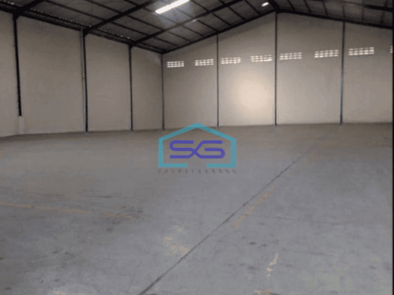 Dijual Gudang Ada Kantor Luas Bangunan  1056 m² Lokasi Strategis di Tarumajaya Bekasi