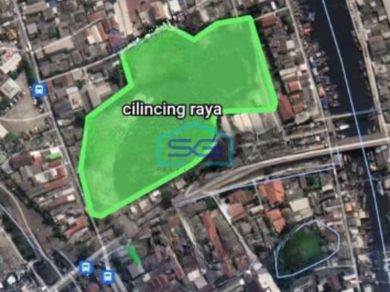 Dijual Tanah di Jalan Cilincing Raya Jakarta Utara Luas Tanah 19214m2