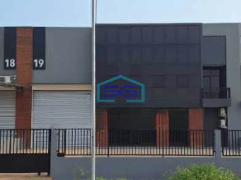 Disewakan Gudang+kantor Lantai Ijin Indrustri Kawasan Pergudangan Tangerang