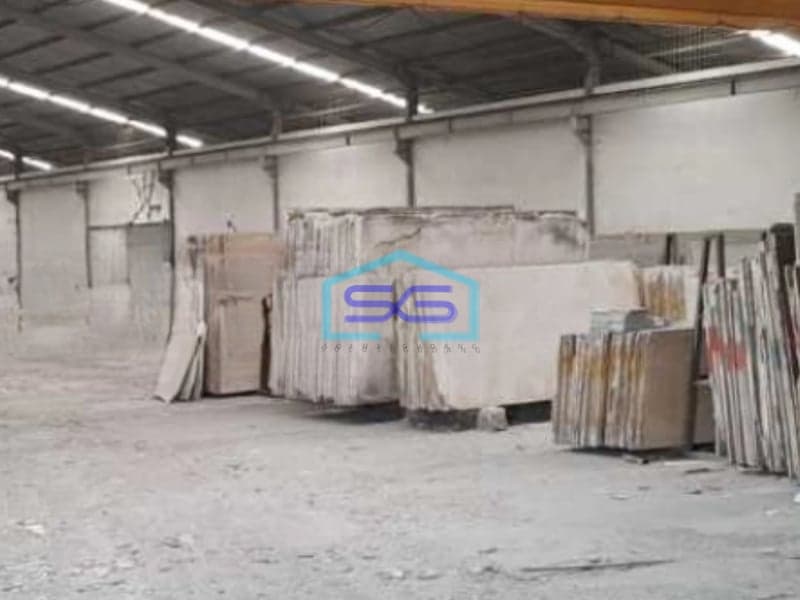 Dijual Gudang luas Bangunan 6.630 m² Lokasi Bebas Banjir di Rangkasbitung Lebak Banten