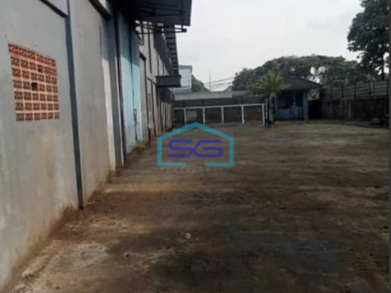 Dijual Gudang Luas Bangunan  3000 m² Lokasi Cikupa Tangerang
