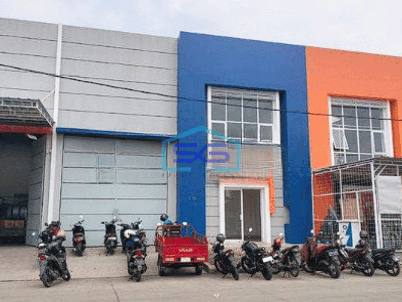 Dijual Pabrik Di Pergudangan Sunrise Bizpark Kuta Jaya Pasar Kemis Tangerang LT 330m2