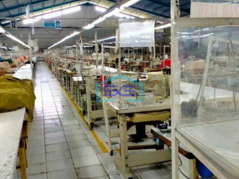 Dijual Pabrik Garment Aktif Jln Raya Laswi Baleendah Bandung LT 30000m2