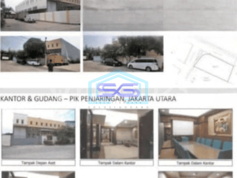 Dijual Kantor Dan Gudang PIK Penjaringan Jakarta Utara