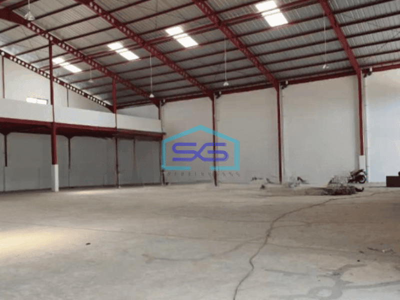 Disewakan Gudang 1 Lantai Luas Tanah 460 m² di Kapuk Kamal Jakarta Barat