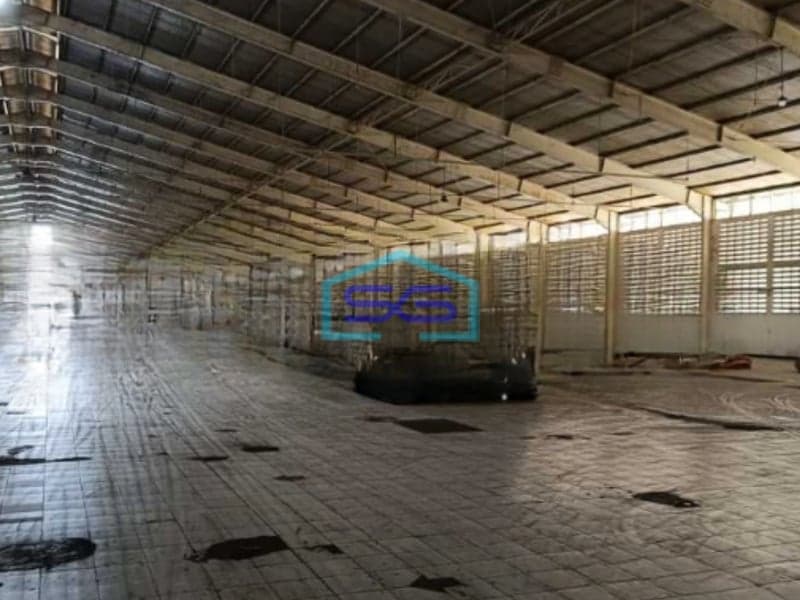 Disewakan Gudang Siap Pakai Tidak Banjir di Tangerang Luas Bangunan 9240 m²