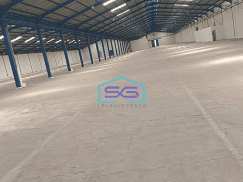 Disewakan Gudang Di Cikande Serang Banten Luas 8354m2 Zona Industri