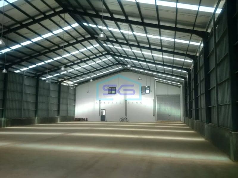 Dijual gudang di kawasan milenium tigaraksa