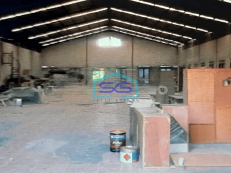 Dijual Gudang ex Pabrik Gunung Sindur Lokasi Bagus Jalan Lebar Bogor LT 9520m2