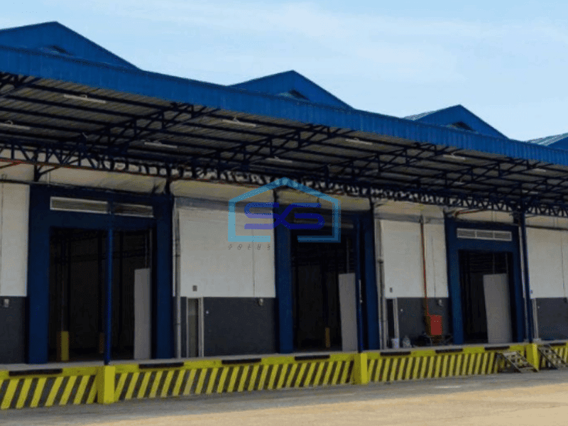 Disewakan Gudang Full Loading Dock Luas Bangunan 756 m² di Kapuk Kamal Jakarta Barat