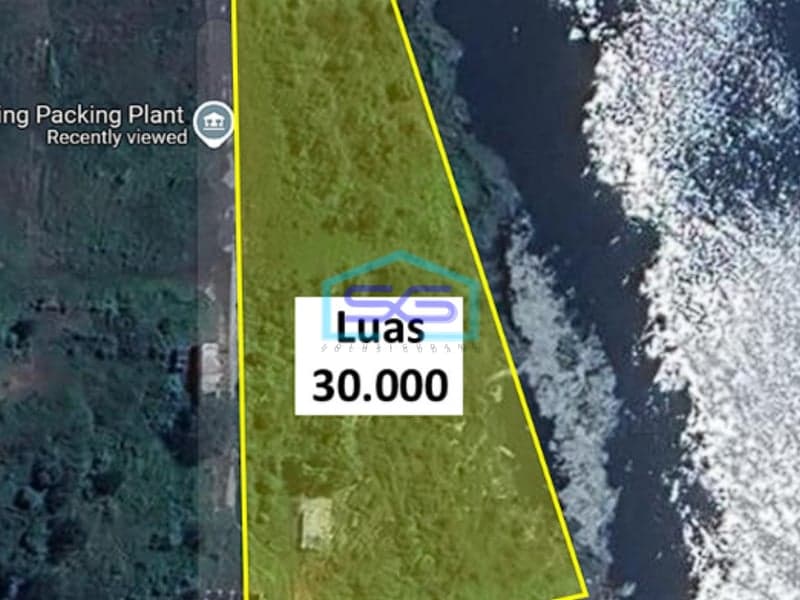 Dijual Tanah Industri Aktif + Dermaga di Jalan Tanjung Api-Api, Palembang LT 30000m2