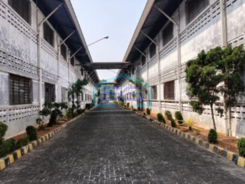 Dijual Ex Pabrik Luas Tanah 39115m² di M.toha Karawaci Tangerang