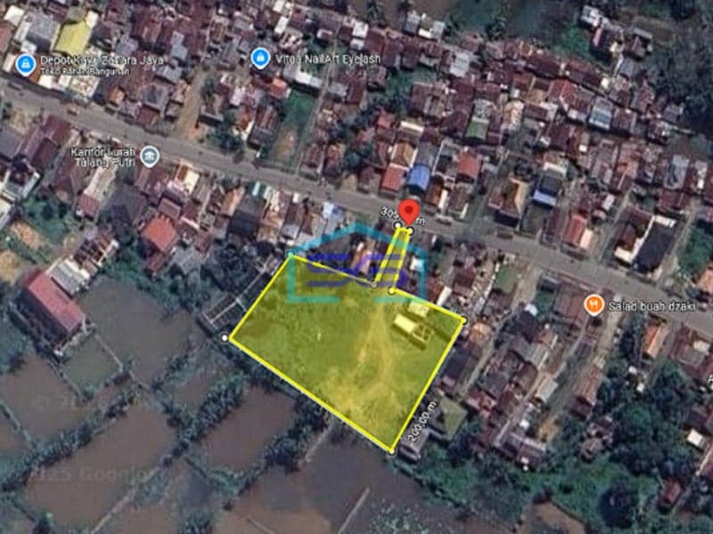 Dijual Cepat Tanah Super Strategis di Talang Putri Plaju Palembang  Luas 4071m2