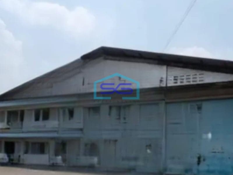 Disewakan Gudang Luas Bangunan 1104 m² Lokasi Bebas Banjir di Taman Sidoarjo