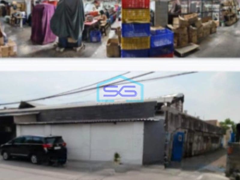 Dijual Tanah Ada Bangunan Gudang di Jl. Bidara Raya Penjaringan Jakarta Utara SHM