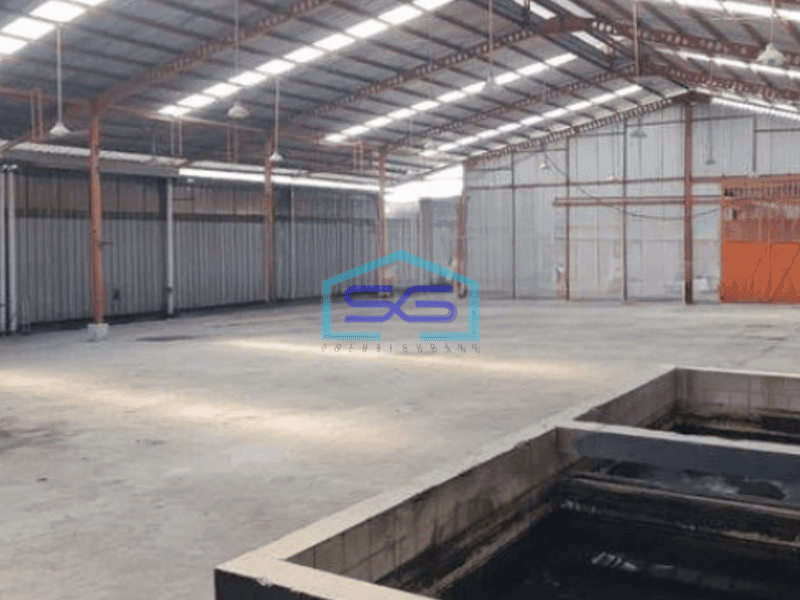 Disewakan Gudang Ex Pabrik Luas Bangunan 5000 m² di Citeureup Bogor