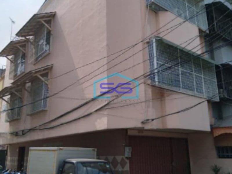 Dijual Ruko Usaha Gudang 3 Lantai Furnished di Pademangan Jakarta Utara LB 270m2