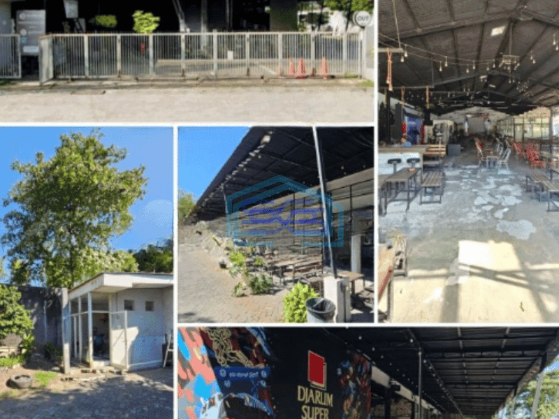 Dijual Ruang Usaha Bangunan Komersial Raya Margorejo Cocok Buat Cafe Luas Bangunan 600 m²