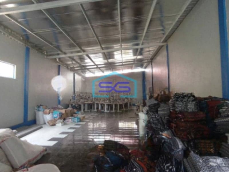 Dijual Pabrik Garmen Aktif Beserta Usaha Dijual Di Gondangrejo Solo LB 810m2