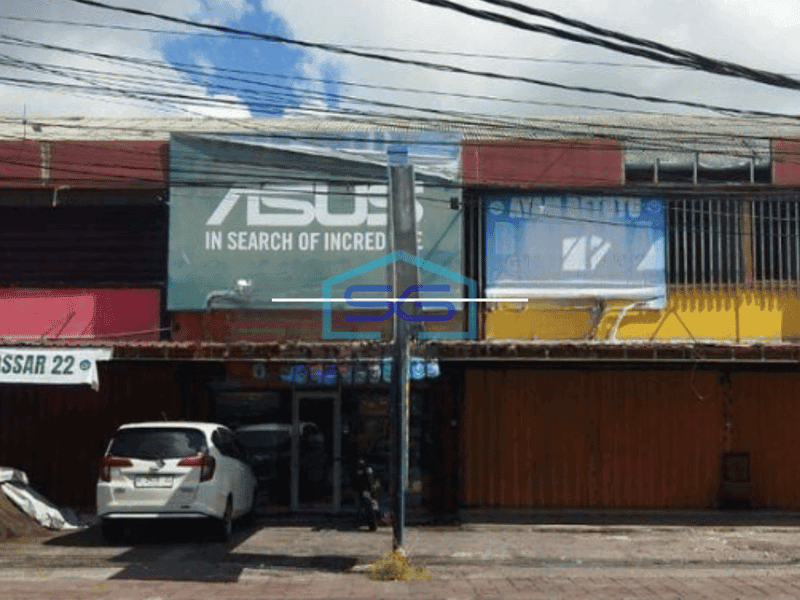 Disewakan Ruko Gandeng 4 Di Jalan Utama Denpasar Barat Bali