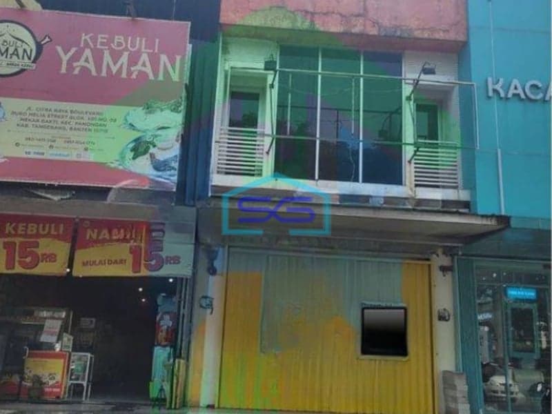Disewakan Ruko di Melia Street Citra Raya Tangerang LB 135m2