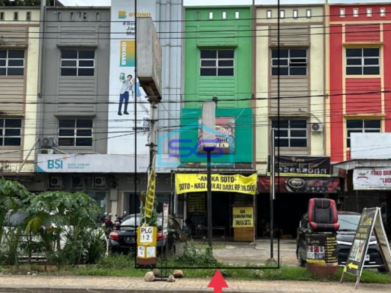 Dijual Ruko di Jalan Palembang Jambi Simpang Kades Palembang Sumatera Selatan LT 182m2