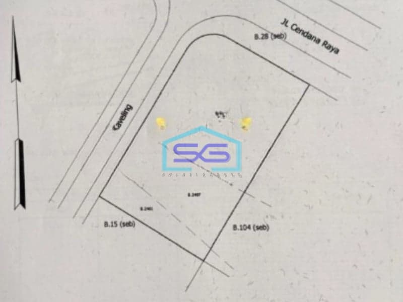 Dijual Cepat Tanah Industri Delta Silicon Cikarang Jawa Barat Luas Tanah  5951 m²