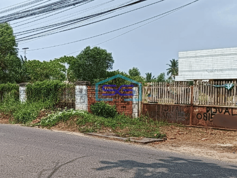 Dijual Tanah Lahan Siap Bangun di Jalan Kopral Anwar/Jalan Siaran, Kenten Perumnas, Palembang LT 14000m2