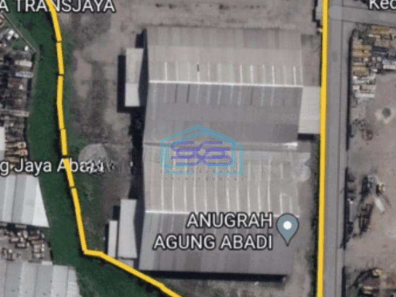 Dijual Gudang Siap Huni Di Dumar Industri Dekat Margomulyo Luas Bangunan 11000 m²
